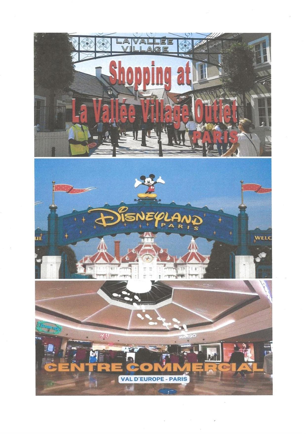 Disney 3 Mn, 14 People , 4 Bedrooms, 2 Parkings Prives Chessy  Buitenkant foto